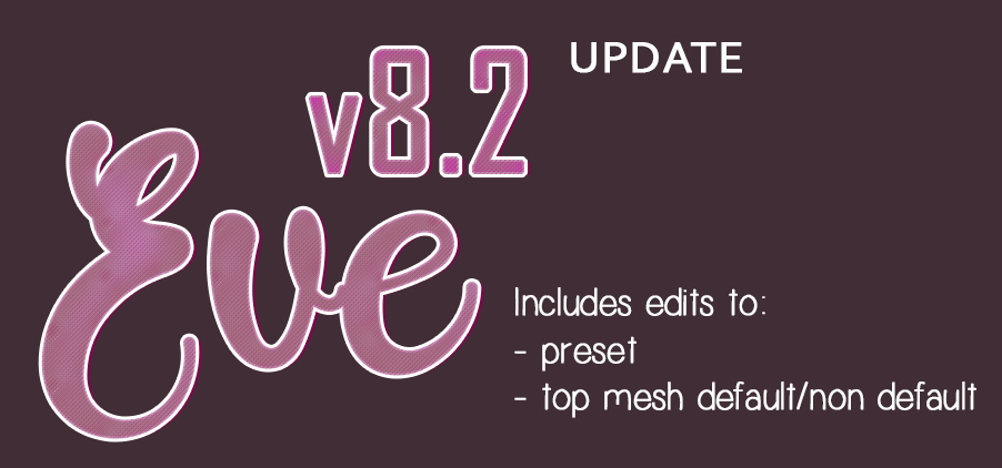 Eve V82 290321 Update New Base Meshes Body Preset The Sims 4 Mods 18 Body Preset