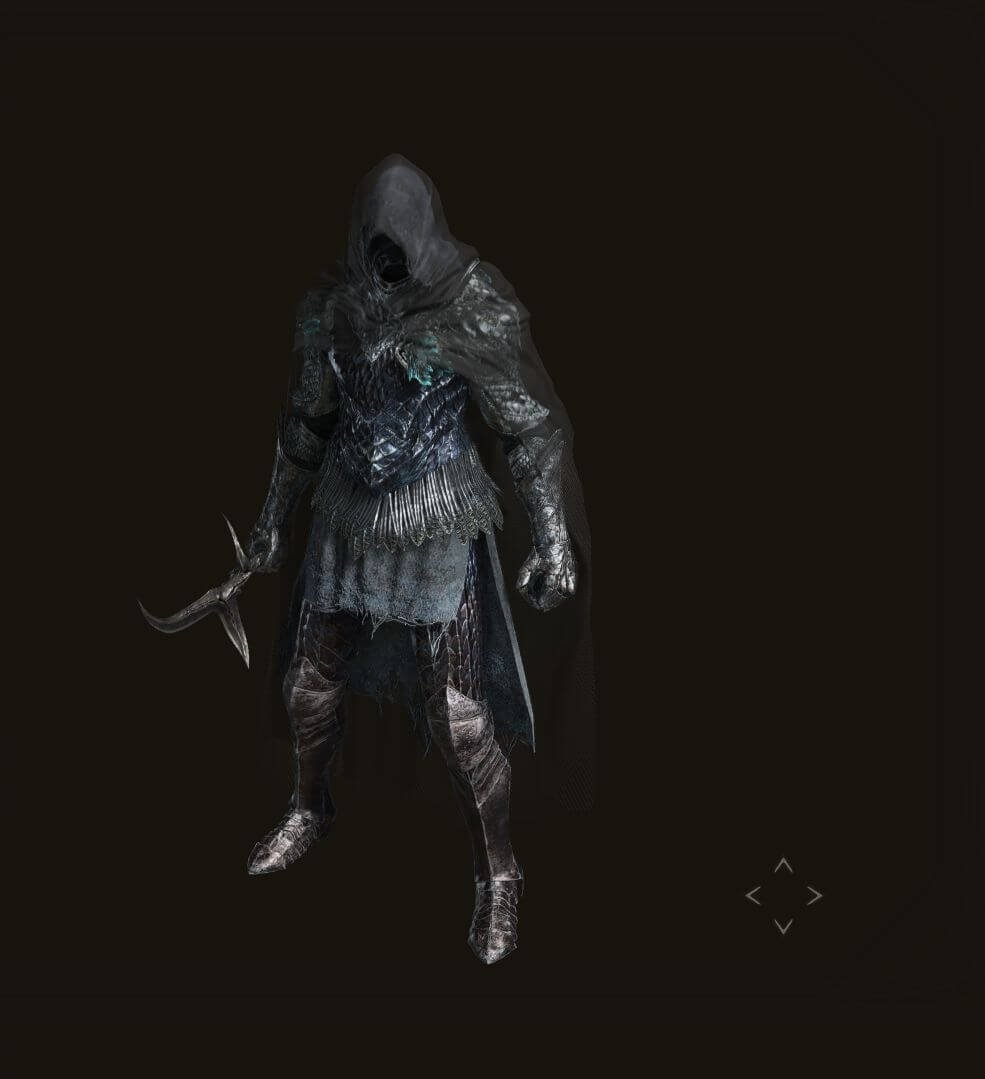 Headless Black Knife and Mausoleum Armor - Elden Ring / Armour