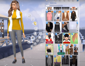 Pack of clothes Winter-Autumn (454 options)