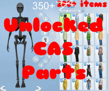Unlocked CAS Parts