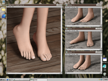 Realistic feet / Default feet 6V