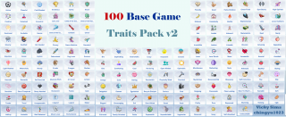 100 Base Game Traits Bundle v2.3