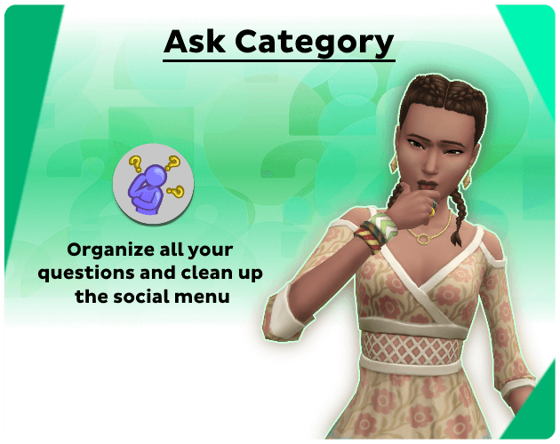 Ask Category - The Sims 4 / Mods / Traits | The Sims 4