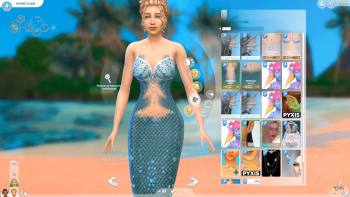 Pack for mermaids (122 options)