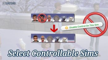 Select Controllable Sims