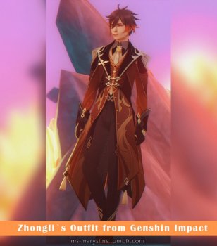Zhongli (Zhongli) - Outfit from Genshin Impact
