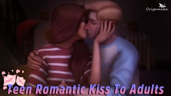 Teen Romantic Kiss To Adults