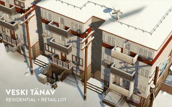 Post-Soviet apartment building / Veski Tänav | Residential + Retail