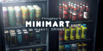 Minimart Set | Part 1: Drinks