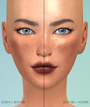 HQ textures in The Sims 4