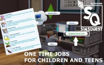 One Time Jobs for Children and Teens