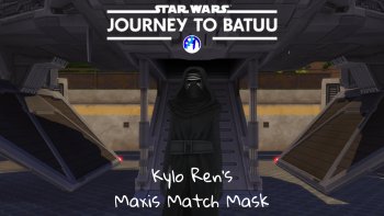 Kylo Ren's Maxis Match Mask