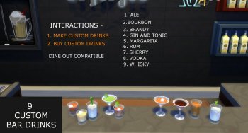 Custom Bar Drinks