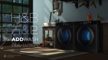 H&B AddWash Duet [Functional Laundry Day appliances]