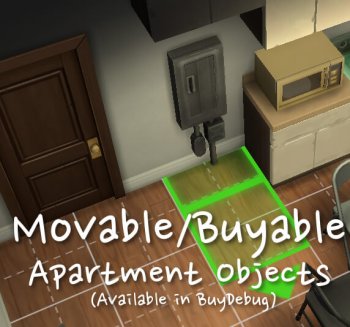 Moveable/Buyable City Living Apartment Objects