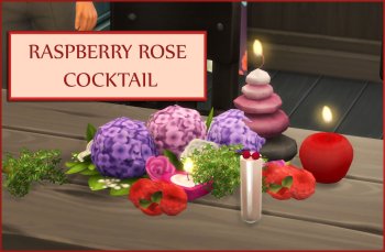 Raspberry Rose Cocktail