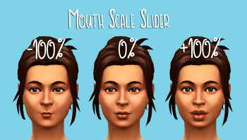 Mouth Scale Slider - By Teanmoon