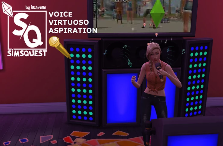Voice Virtuoso Aspiration The Sims 4 Mods Traits The Sims 4