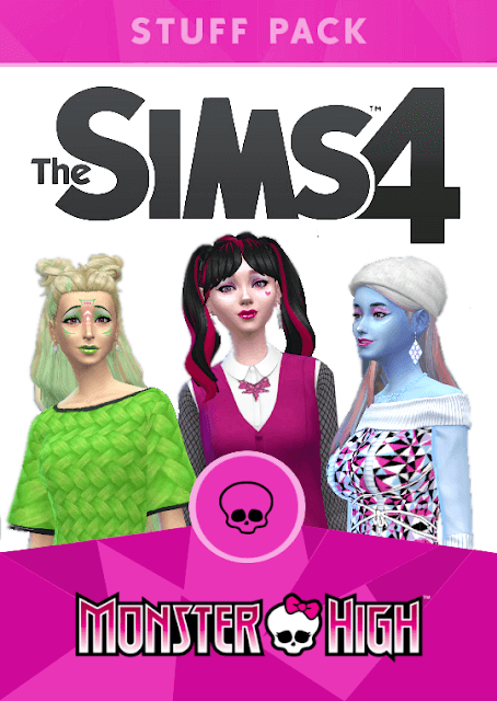 Monster High Pack - Packs / Collections / Clothing / Furniture | The Sims 4