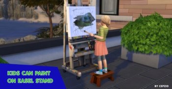 Kids Sim Can Painting Mods