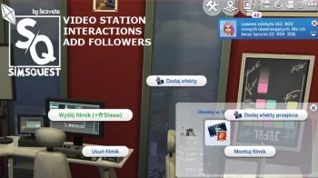 Video Station Interactions Add Followers