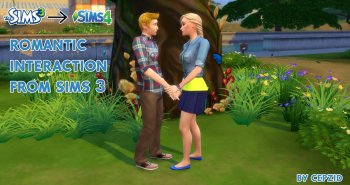 The Sims 4 Romantic Interaction from Sims 3