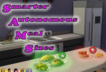 Smarter Autonomous Meal Sizes
