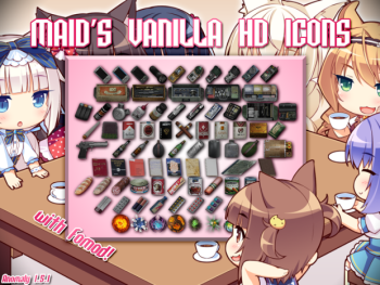 Maid's Vanilla HD Icons