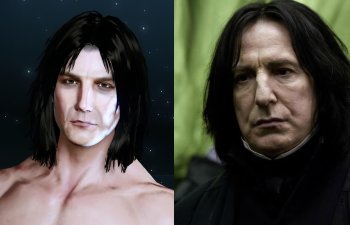Nuian Male Severus Snape by Vladlena Kot