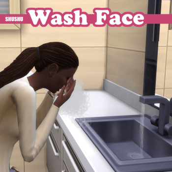 Wash Face at Sinks