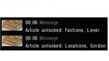 Encyclopedia messages restored (Anomaly 1.5.1)