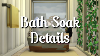 Bath Soak Details