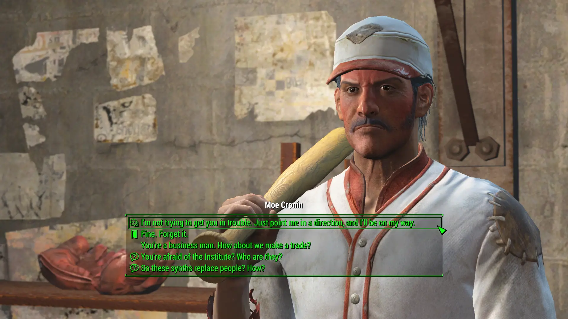 Fallout 4 диалоги баг