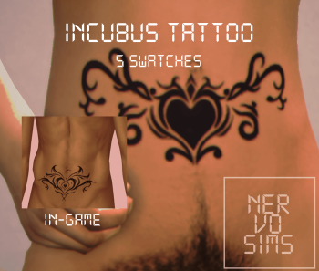 Male Incubus Tattoo