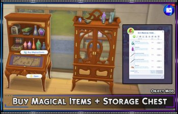 Buy Magical Items + Storage