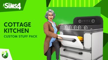 Сottage kitchen CC Stuff Pack
