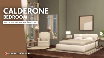 Bedroom furniture set "CALDERONE"