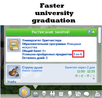 Faster University Graduation