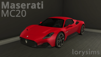 2021 Maserati MC20 by LorySims