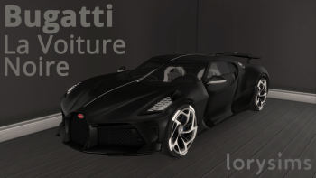 2019 Bugatti La Voiture Noire by LorySims