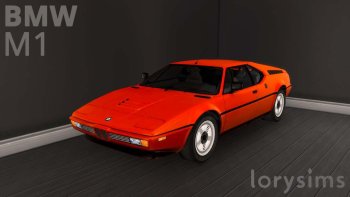 1978 BMW M1 by LorySims