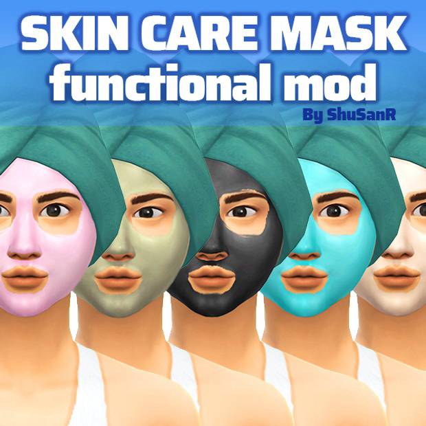 Functional Skin Care Facial Mask - The Sims 4 / Mods / Traits  The Sims 4