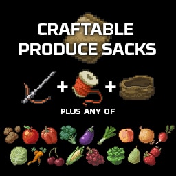 Craftable Produce Sacks