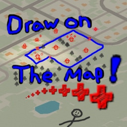Draw On The Map - Free Hand Drawing