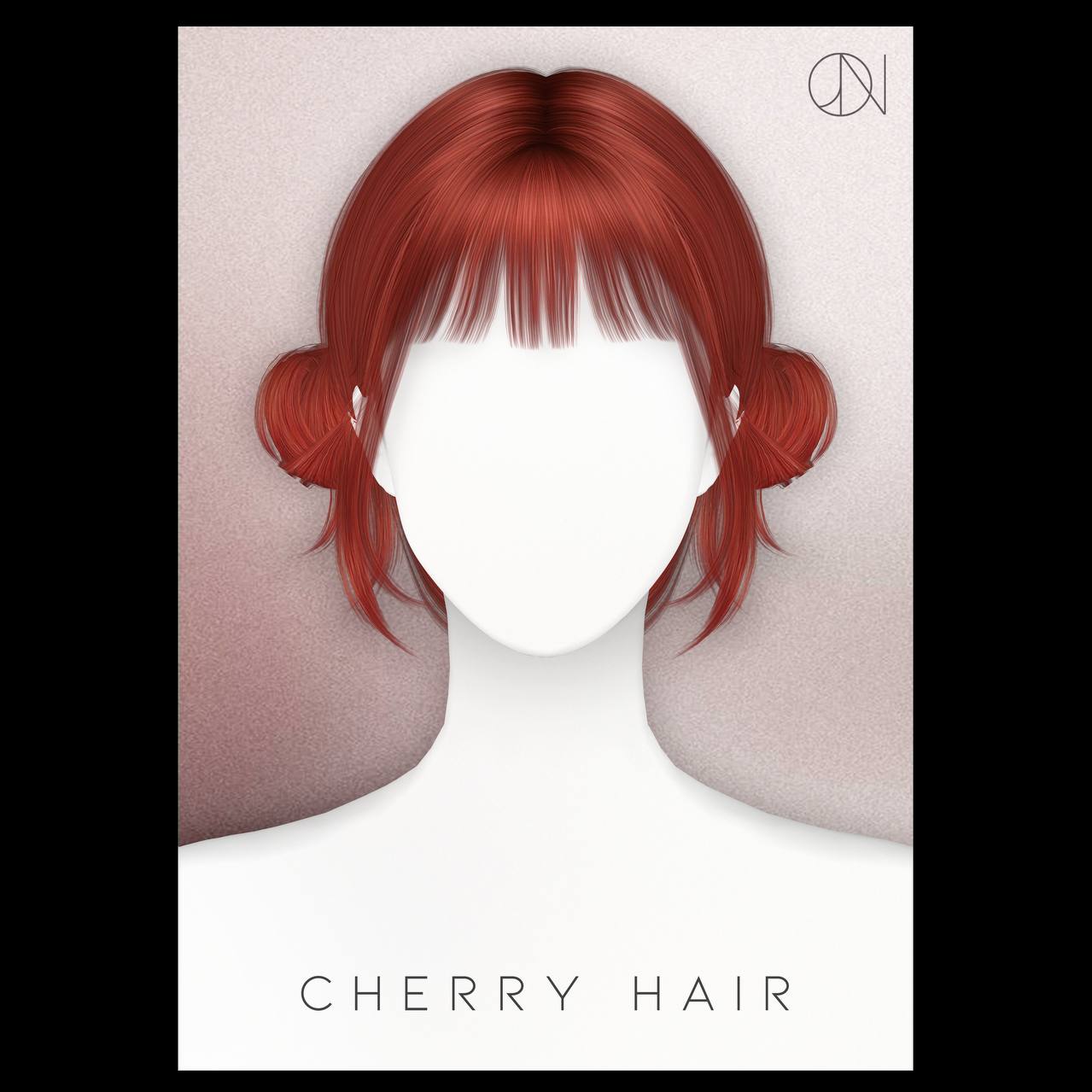 Jino Hair N9 Cherry The Sims 4 Hairstyles Exclusive The Sims 4