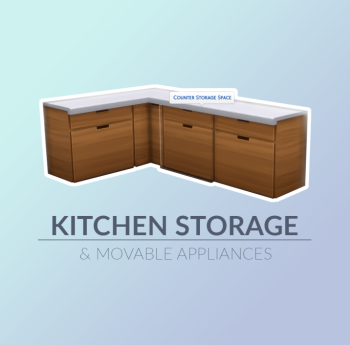 Kitchen Storage & Movable Appliances