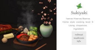 Recipe Sukiyaki