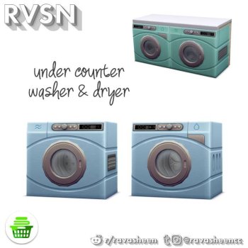Counter-Fit Washer & Dryer
