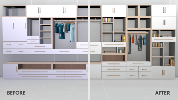 Snap Shelves Override - Modern Contemporary Set