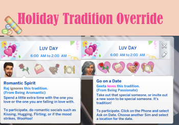 Holiday Tradition Override